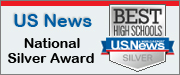 RHS US News and World Report Best High Schools Silver Award